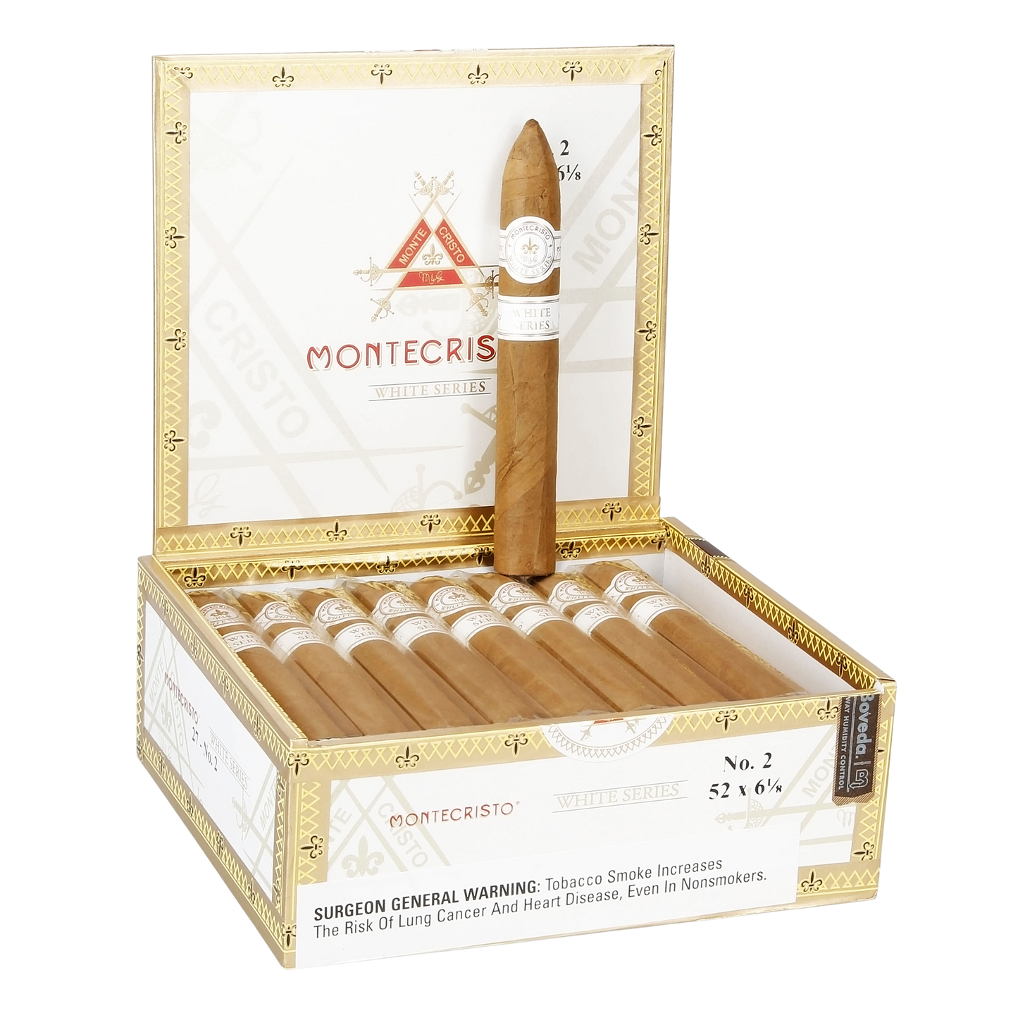 Montecristo White No. 2 6⅛” x 52