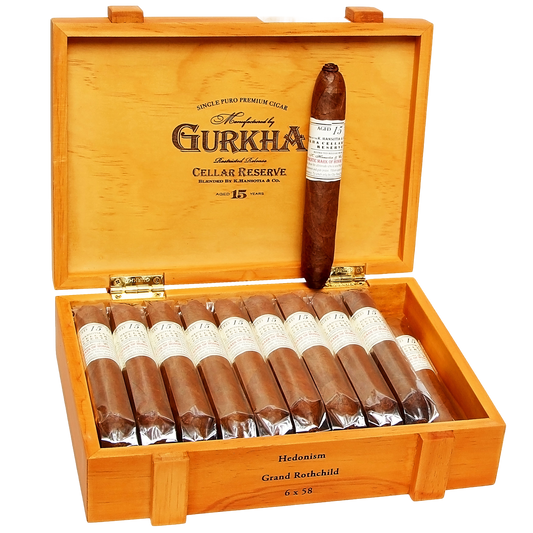 Gurkha Cellar Reserve 15 Years Hedonism 6” x 58